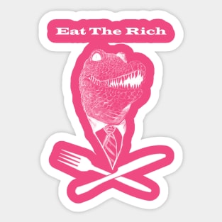 EAT THE RICH Sticker